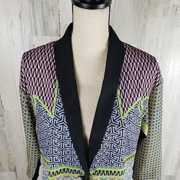 Clover Canyon Single Button Blazer Sz S - Picture 2 of 10